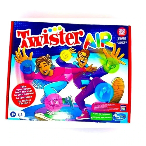 Hasbro - Twister Air  - App Game w/ Wrist and Ankle Bands Links to Smart Devices - Picture 1 of 2